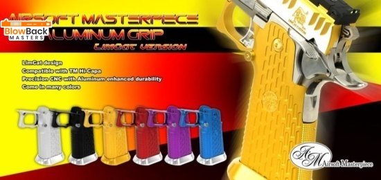 BlowBack Masters - Airsoft Masterpiece Aluminum Grip for