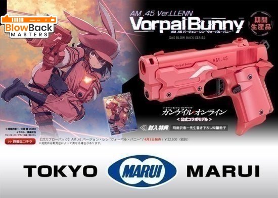 Tokyo Marui AM .45 Vorpal Bunny Limited Edition LLENN Version (Color: