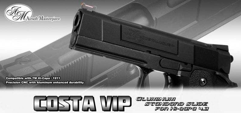 Airsoft Masterpiece "Costa VIP" Slide for Hi-CAPA 4.3