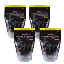 ( 4 Pack ) Lancer Tactical 4000 Round 0.25g Streamline Competition Grade Tracer BBs (Color: Green)