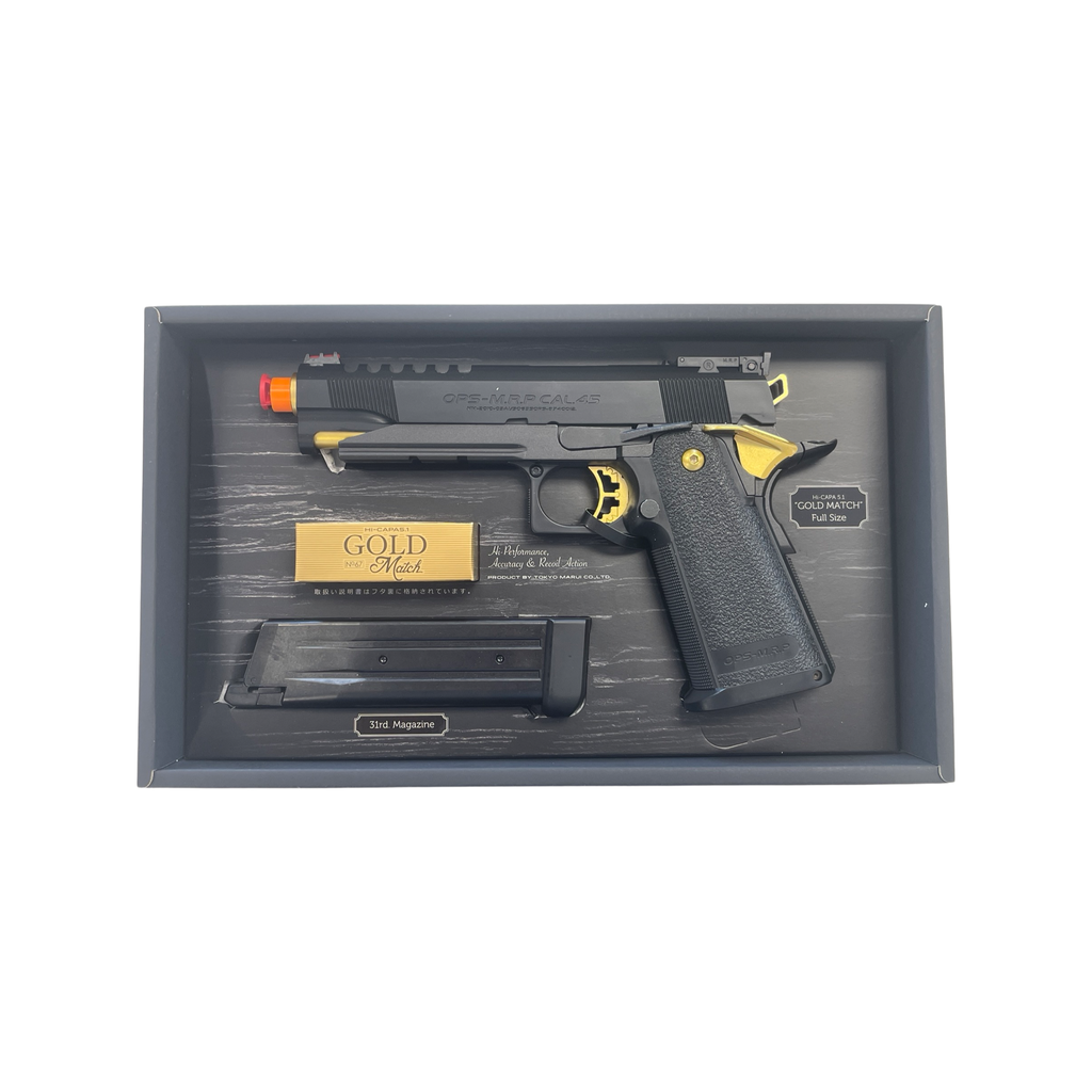 東京マルイ HI-CAPA5.1 GOLD Match №67 Tokyo Marui Hi-Capa 5.1 Gold Match Airsoft Toy GBB