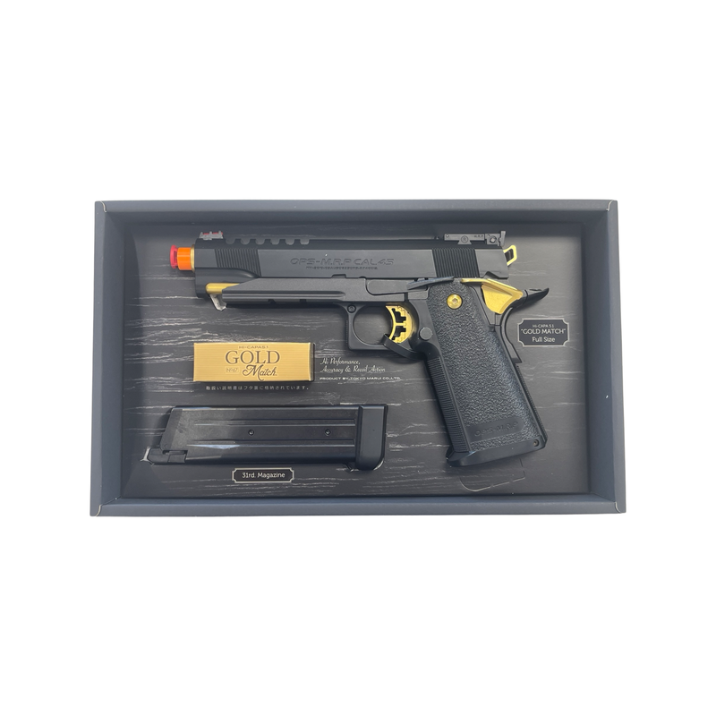 トイガン TOKYO MARUI Hi-Capa 5.1 GOLD Match Tokyo Marui Hi-Capa 5.1 Gold Match Airsoft Toy GBB