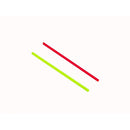 COWCOW 1.5mm Red & Green Fiber Optic Rod (50mm)