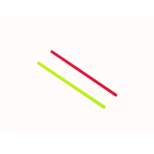 COWCOW 1.5mm Red & Green Fiber Optic Rod (50mm)