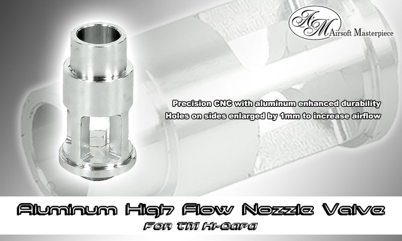 Airsoft Masterpiece Aluminum High Flow Nozzle Valve for Hi-CAPA