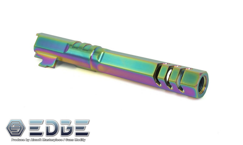 EDGE Custom “HEXA” Stainless Steel Outer Barrel for Hi-CAPA 5.1
