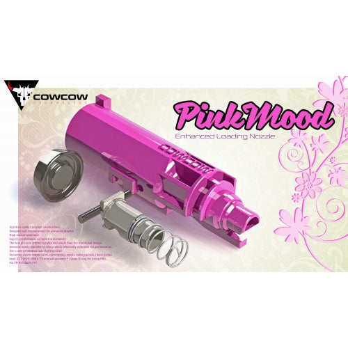 COWCOW PinkMood Enhanced Loading Nozzle Set