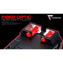 COWCOW Fiber Optic Rear Sight Plate
