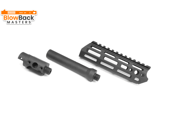 Action Army Aluminum SMG Handguard for AAP-01 Airsoft Pistols - BlowBack MastersAction Army