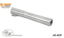 Airsoft Masterpiece .45 Threaded Aluminum Outer Barrel for Hi-CAPA 5.1 (Chrome Ver.) - BlowBack MastersAirsoft MasterpieceOuter Barrel