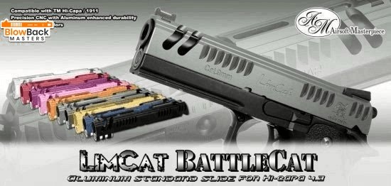Airsoft Masterpiece Limcat BattleCat 4.3 - BlowBack MastersAirsoft MasterpieceStandard Slide