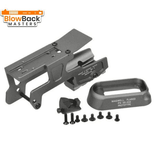 ALG Defense Mount with Magwell for TM WE Glock 17 18C 22 24 31 34 35 With Magwell - BlowBack MastersBlowBack MastersSight Mount