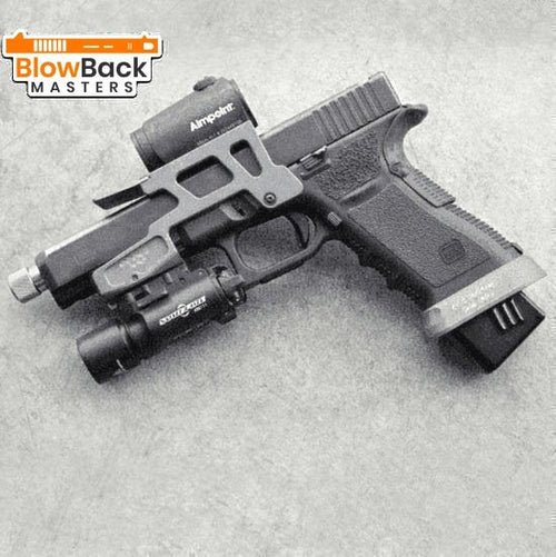 ALG Defense Mount with Magwell for TM WE Glock 17 18C 22 24 31 34 35 W