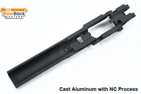 Aluminum Frame for MARUI HI-CAPA 4.3 (4.3 Type/INFINITY/Black) - BlowBack MastersGuarderFrame