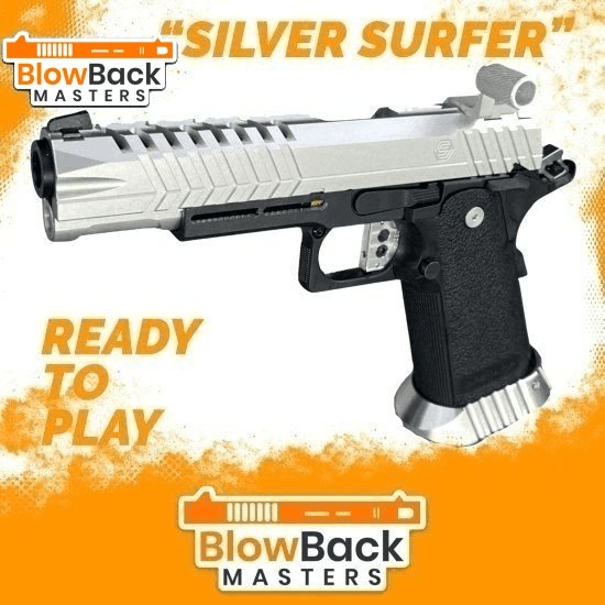 Custom Hi-Capa 5.1 "Silver Surfer" - BlowBack MastersBlowBack Masters