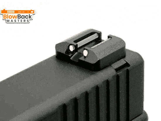 Front and Rear Sight ( Fiber) For TM Glock G17 - BlowBack MastersAIPsight