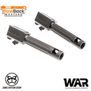 JDG WAR Afterburner RMR Slide Set for UMAREX Glock 19 Gen3 Airsoft Pistol ( Licensed by WAR ) ( Black Slide ) - BlowBack MastersJDGSlide Kit