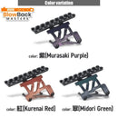 LAYLAX NINEBALL Aluminum Optic Base Mount NEO - ZANSHIN for Tokyo Marui Hi-Capa - BlowBack MastersLaylaxMount