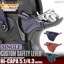 LAYLAX NINEBALL Single Safety Lever - ZANSHIN for Tokyo Marui Hi-Capa - BlowBack MastersLaylaxSafety