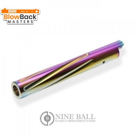 Nine Ball Heat Gradation Fluted Aluminum Outer Barrel for Hi-CAPA 5.1 - BlowBack MastersLaylaxOuter Barrel