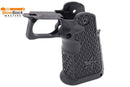 Nova ST* 2011 Style Custom Polymer Grip ( C2 Compact Size ) for Marui TM Hi-Capa GBBP Series ( Black ) - BlowBack MastersNOVAGrip