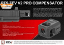 PTS ZEV V2 PRO COMPENSATOR - BlowBack MastersPTS