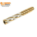 Stainless Steel Spiral Outer Barrel for 5.1 Hi-Capa - BlowBack Masters5KUOuter Barrel